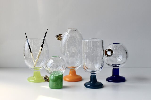 Rodina(千葉県)イロドリガラス展に参加しております。