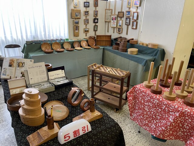 京・木工仲間　　木のかおり展