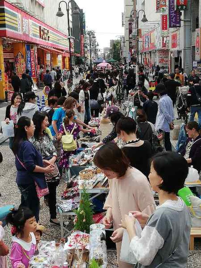 溝口駅前商店街クラフトマーケット