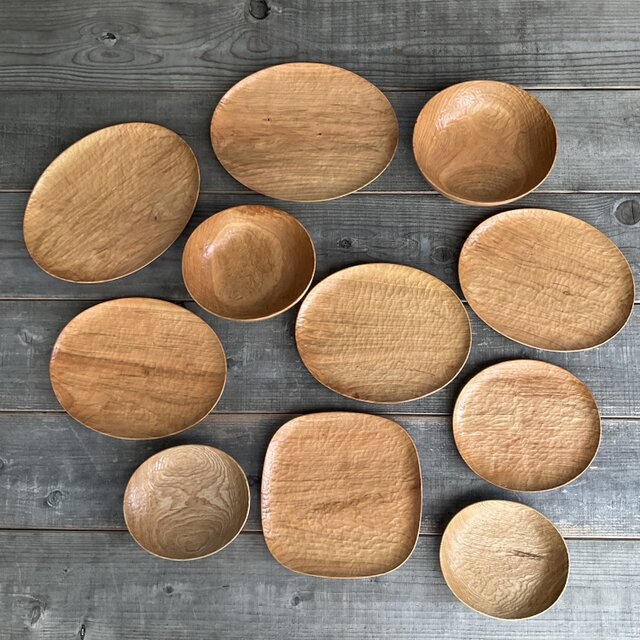 月見の器と木工展