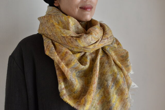 豊田陽子 -森にひそむ詩- 染め布 Pop up