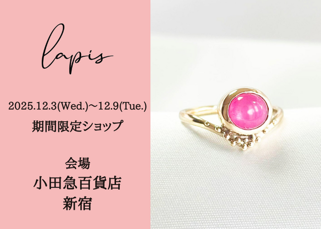 小田急百貨店 新宿　POP UP SHOP