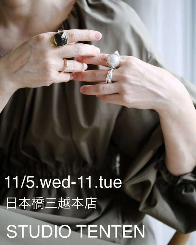 ⚫️STUDIO TENTEN 日本橋三越本店
