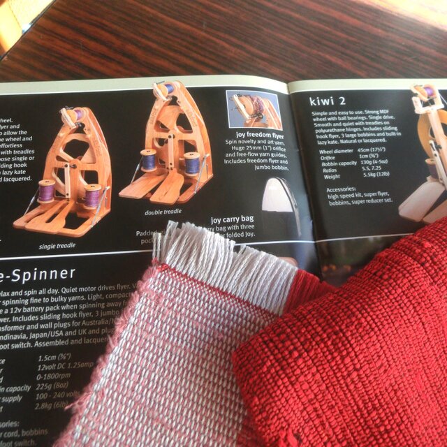 アトリエ亀山でレクチャーNO.1裂織のこと