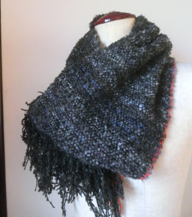 トイプードルみたいなスヌードを織る ワークショップ