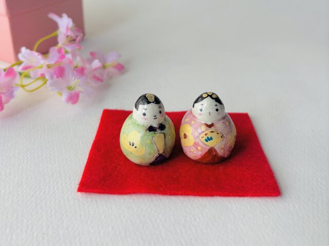 久しぶりに遠刈田の花＊花でお雛様