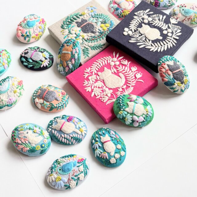 幸せをはこぶ猫と仲間たち作家展