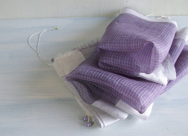 染織/小河幸代＋ガラス工芸/難波立子