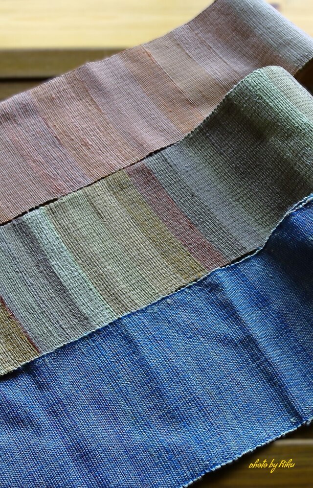 ～信州の自然の中で暮らしを愉しむ～　染めと織りの二人展