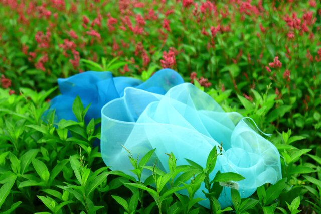 ～信州の自然の中で暮らしを愉しむ～　染めと織りの二人展