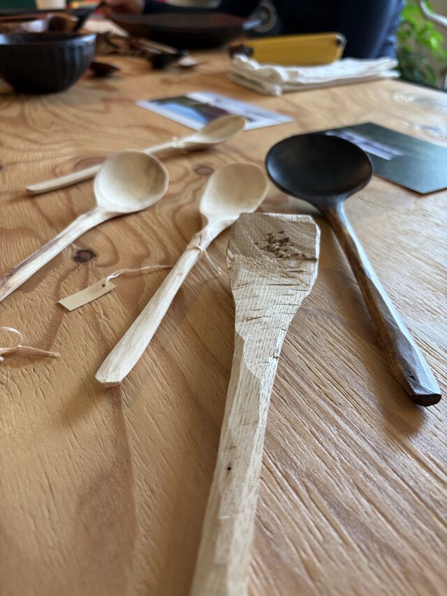 木のスプーン作りワークショップ