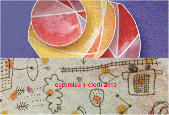 ceramics + cloth 2013