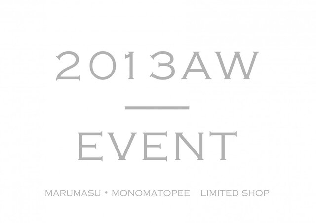 marumasu・monomatopee　limited shop