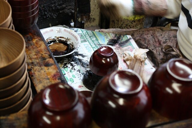 かぐこラボ vol.2 拭き漆のうつわ