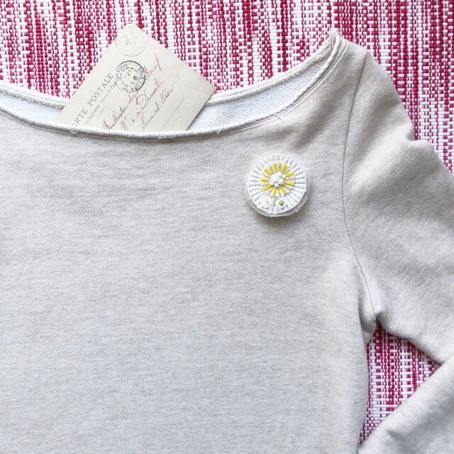 workshop「春の花ブローチ_1」