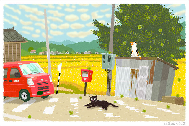 たびねこ東京展2019 〜クロとミケの旅日記〜