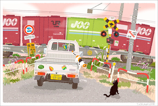 たびねこ東京展2019 〜クロとミケの旅日記〜