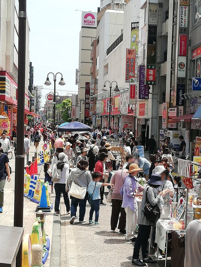 川崎市高津区・溝口駅前商店街クラフトマーケット
