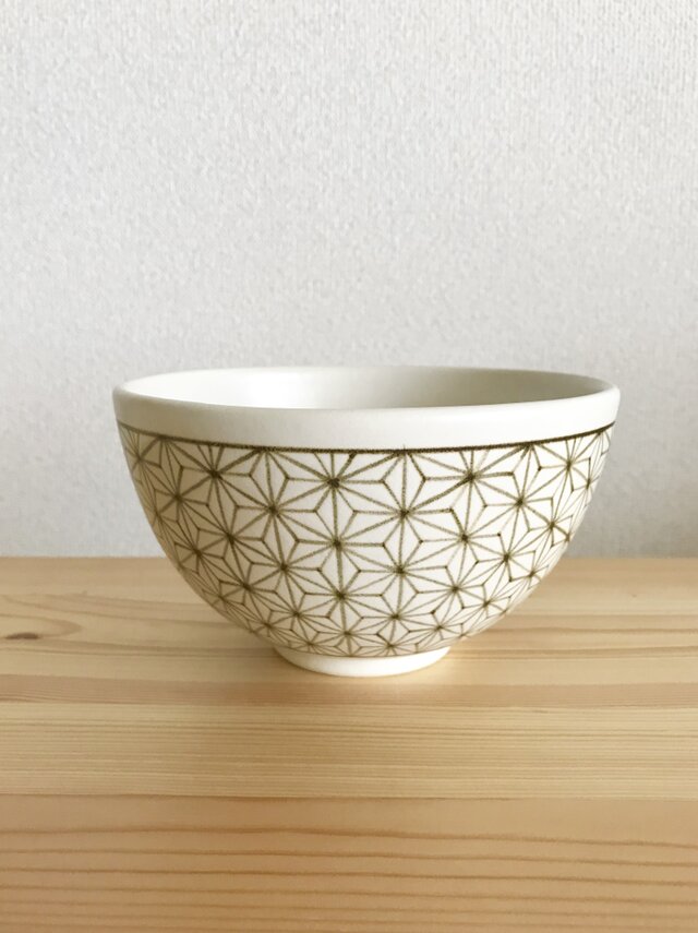 麻の葉 深鉢の画像1枚目