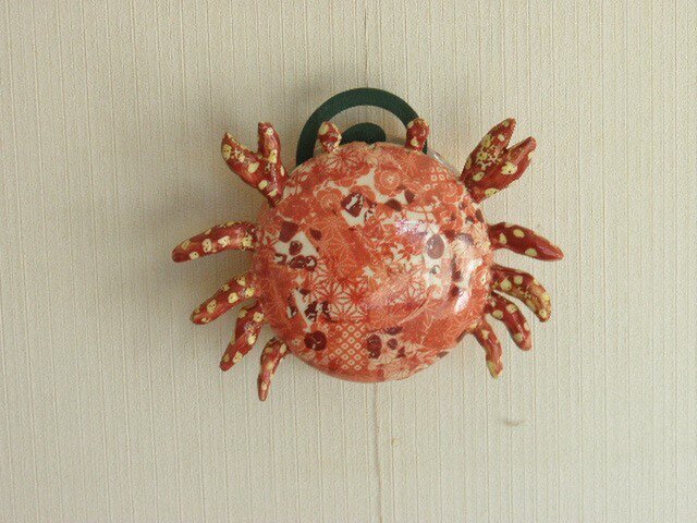 壁掛け式蚊遣りカニ①(ミニ)の画像1枚目