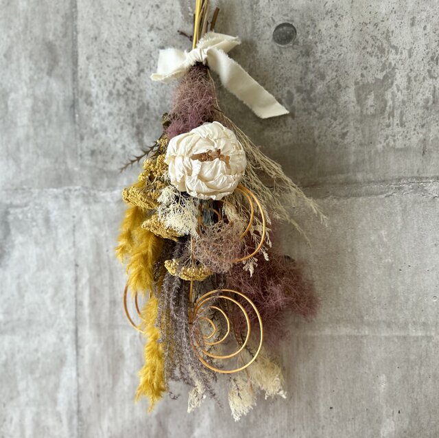Dryflower swag | iichi 日々の暮らしを心地よくするハンドメイドや