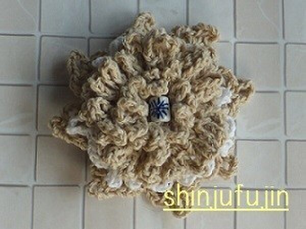 【Sold】お花畑のコサージュ17の画像1枚目