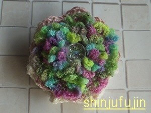 【Sold】お花畑のコサージュ19の画像1枚目