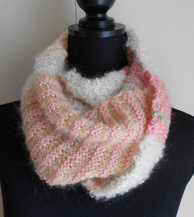 Caron Latte Cakes Crochet Infinity Scarf