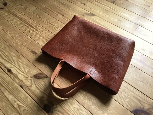 【受注製作品】『tosca』革袋 chestnuts brown M2 肘掛けの画像1枚目