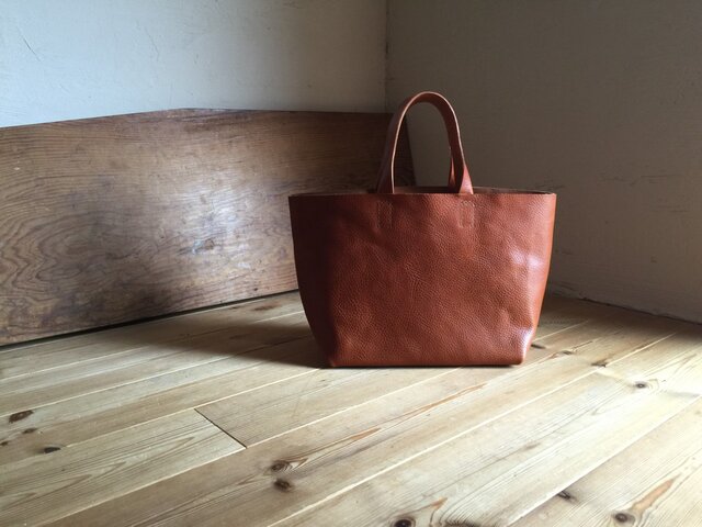 【受注製作品】『tosca』革袋 chestnuts brown S2 肘掛け