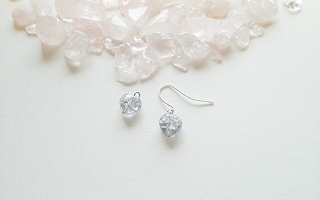 Love&シルバーオーラ(クラック水晶)の画像1枚目