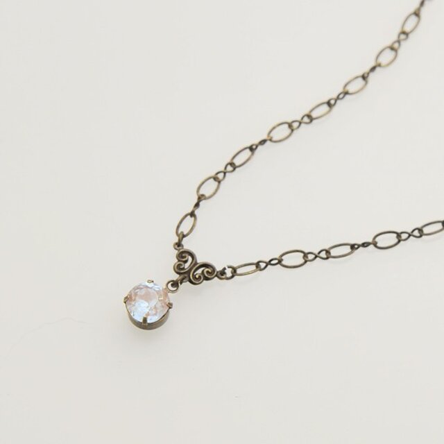 ヴィンテージサフィレット ss38 カットあり ペンダント 金古美の画像1枚目