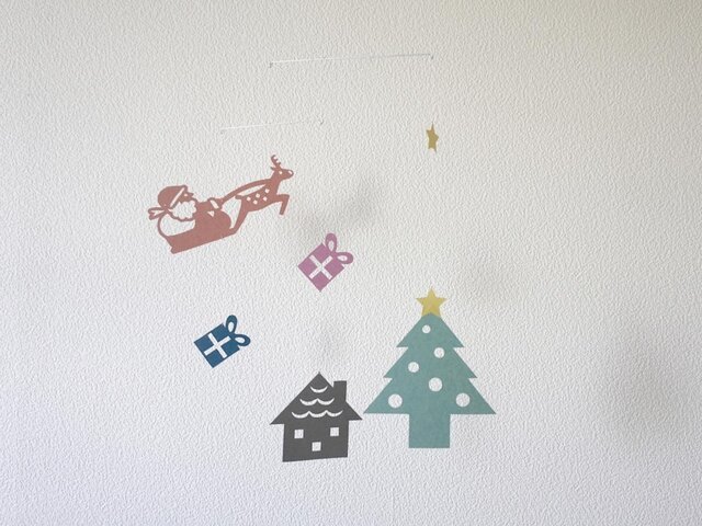 モビール「クリスマスA」その3の画像1枚目