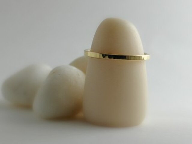 gold K18 Ring 0008の画像1枚目