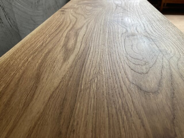 一生もの 楢（オーク）無垢材を使用した ローテーブル / ベンチ（背高