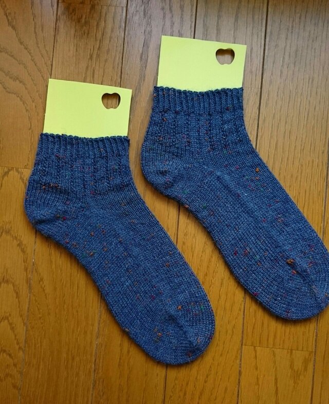 手編み靴下 REGIA Tweedの画像1枚目