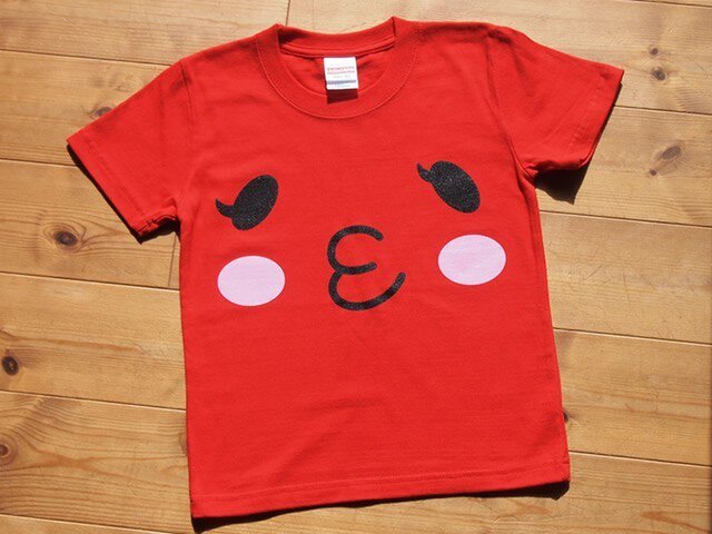 とまチュウ Tシャツ 幼児用 山梨県中央市のご当地キャラクターの画像1枚目