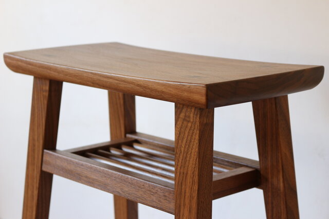 無垢ウォルナットスツール 楽天市場】ブラックウォールナットのスツール NRT-ST-WN/119784