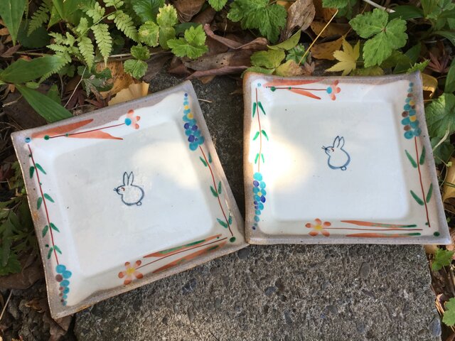 再・再出品・朝のパン皿の画像1枚目