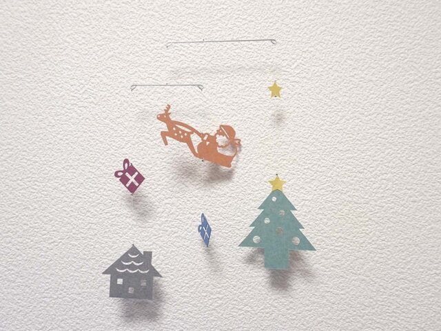 miniモビール「クリスマスA」その3の画像1枚目