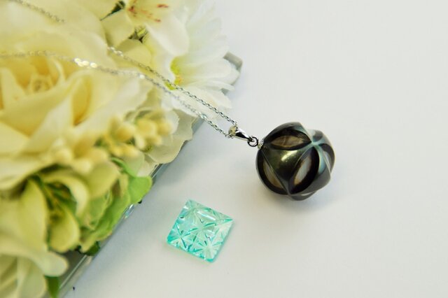 KILIKO JEWELRY(東京切子)ネックレス 雅七宝パールの画像1枚目