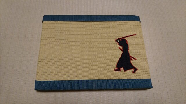 刺繍ミニ畳(剣道)の画像1枚目