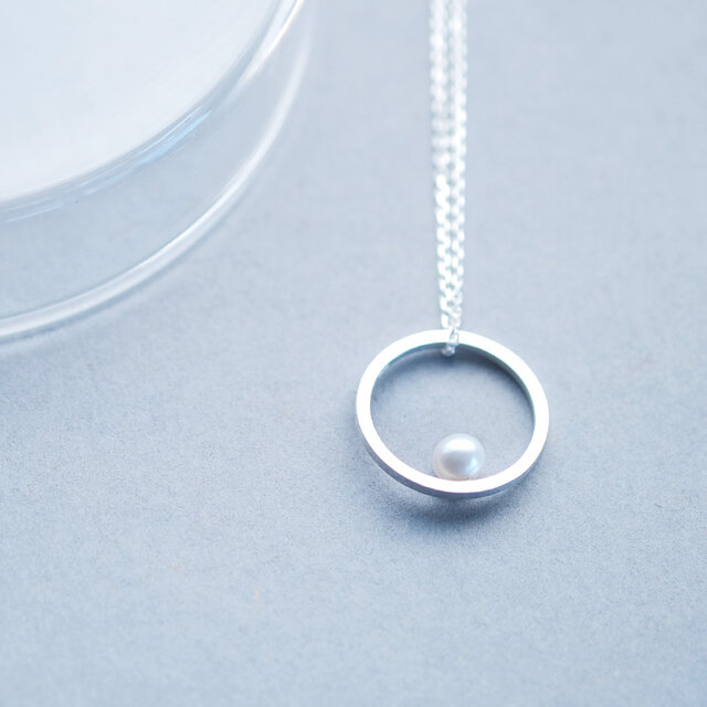 パール リング ネックレス シルバー925