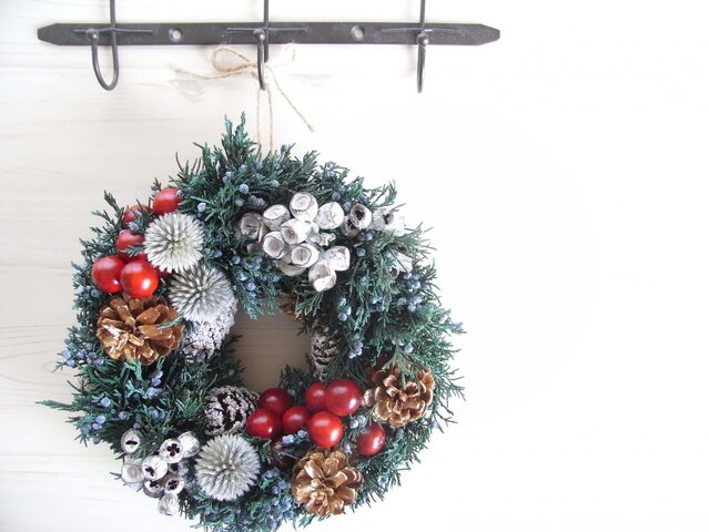 冬色リース（ノエル） | iichi 日々の暮らしを心地よくする