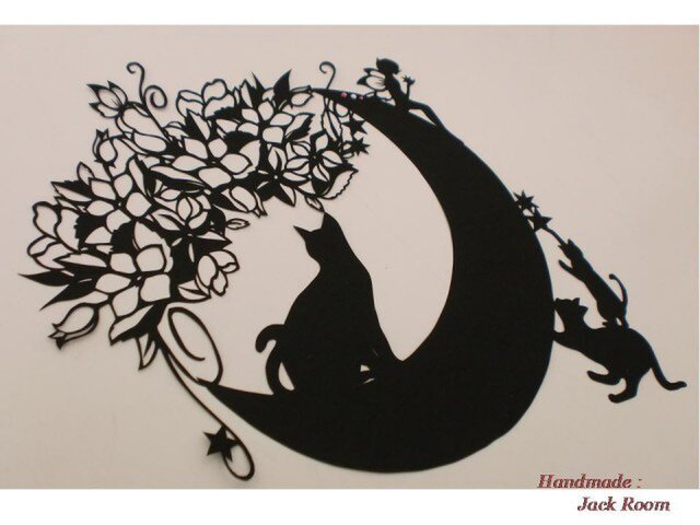 切り絵、 ハンドメイド 切り絵、 ハンドメイド