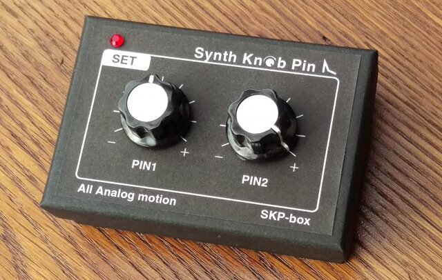 【ケース&プッシュピン】SKP-box Synth Knob Pinの画像1枚目