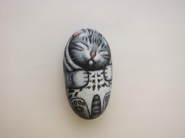 アメショーの石猫の画像1枚目