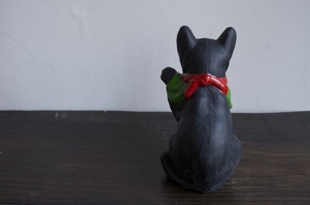 再入荷_[招猫] 長浜人形 黒猫 | iichi 日々の暮らしを心地よくする