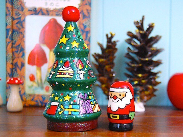 ☆クリスマスツリー☆マトリョーシカ☆B［8］ | iichi 日々の暮らしを