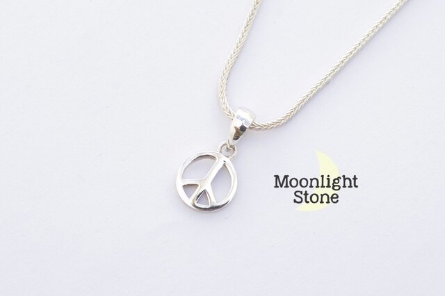 平和の象徴！Peaceシルバーネックレス 【Silver925】 | iichi 日々の